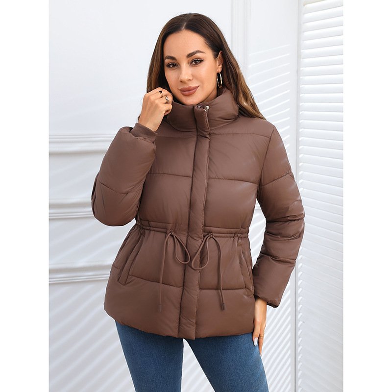Women Puffer Coat Cotton-padded Jacket Cotton-padded - Image 2
