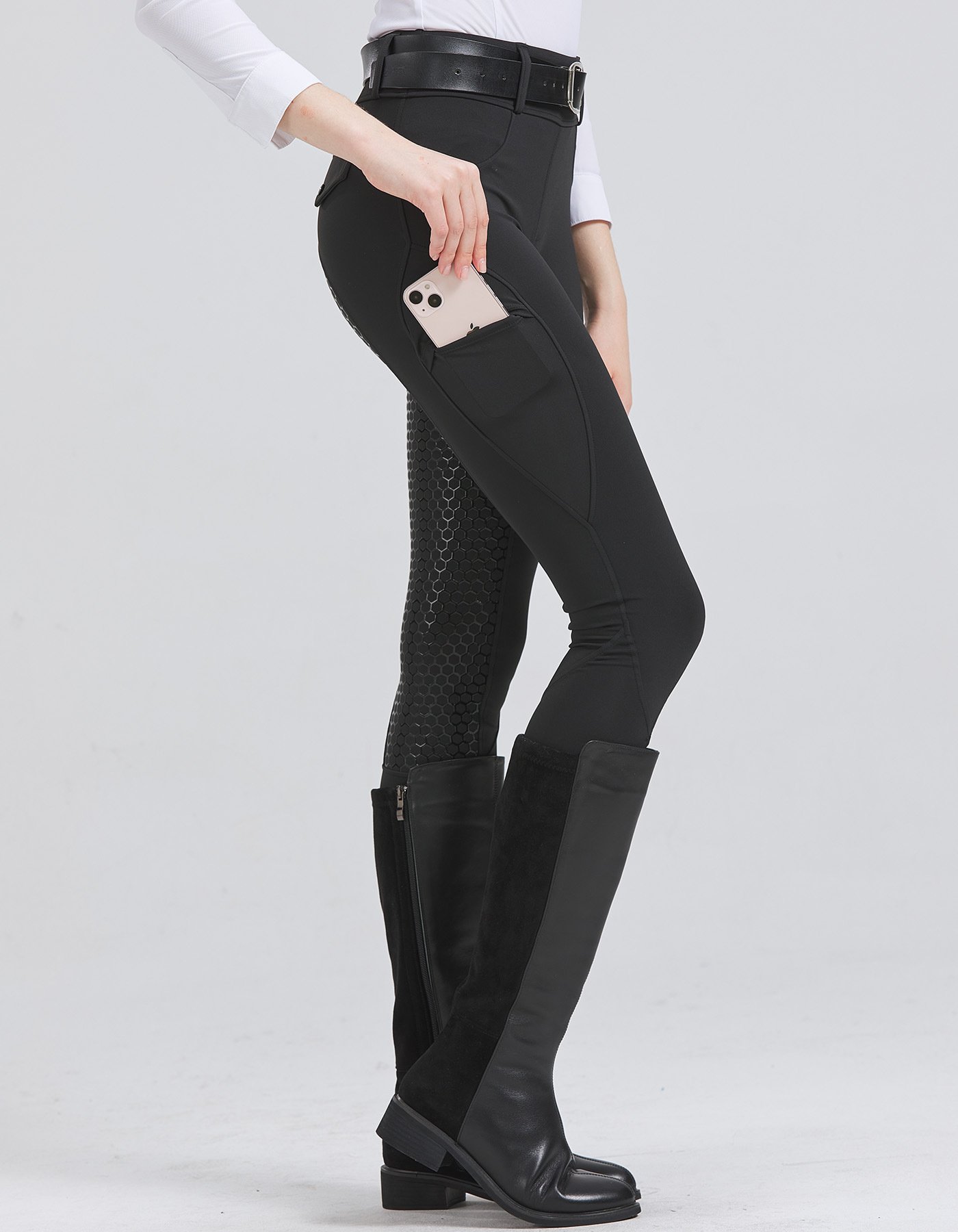 Women's Simple Stretch High-waist Quick-drying Pants - Image 5