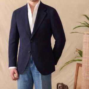 Casual Half Lining Breathable Suit Jacket Fashion