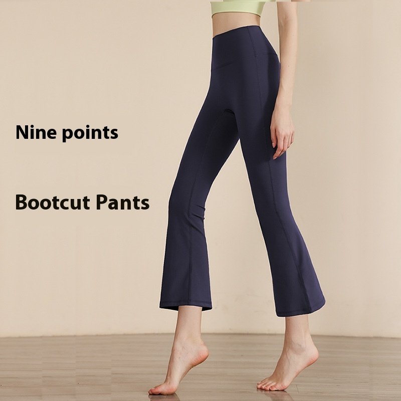 Wide Leg Yoga Pants Women's High Waist Stretch Fitness - Image 5