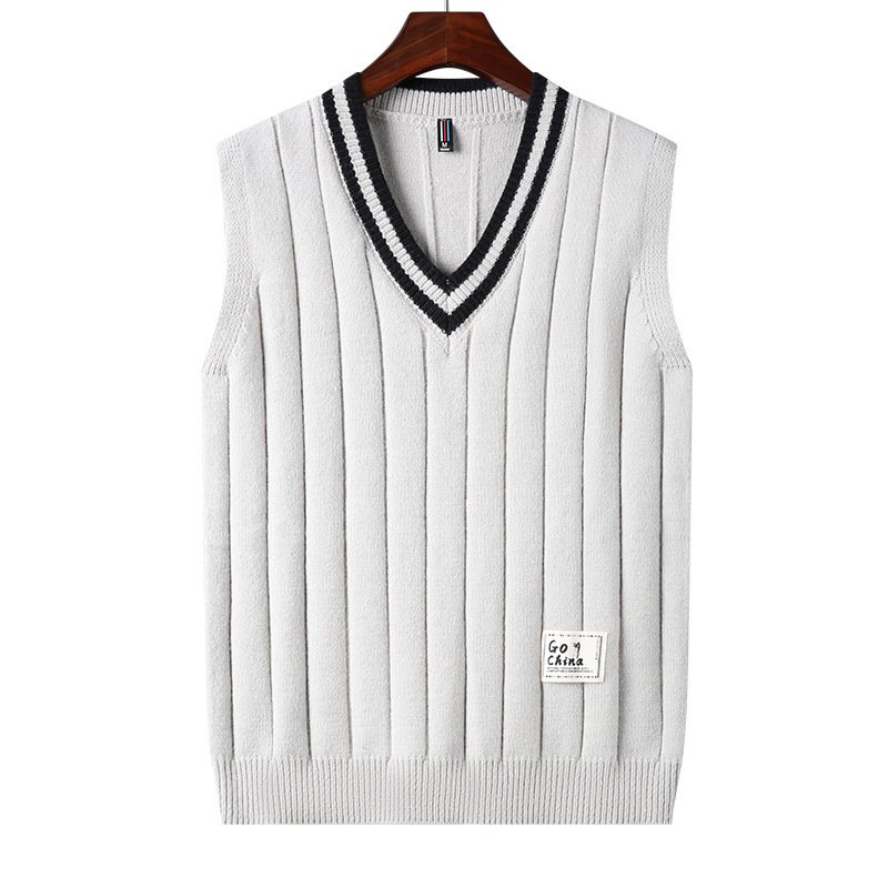 Vest Men's Sleeveless Thermal Sweater - Image 5