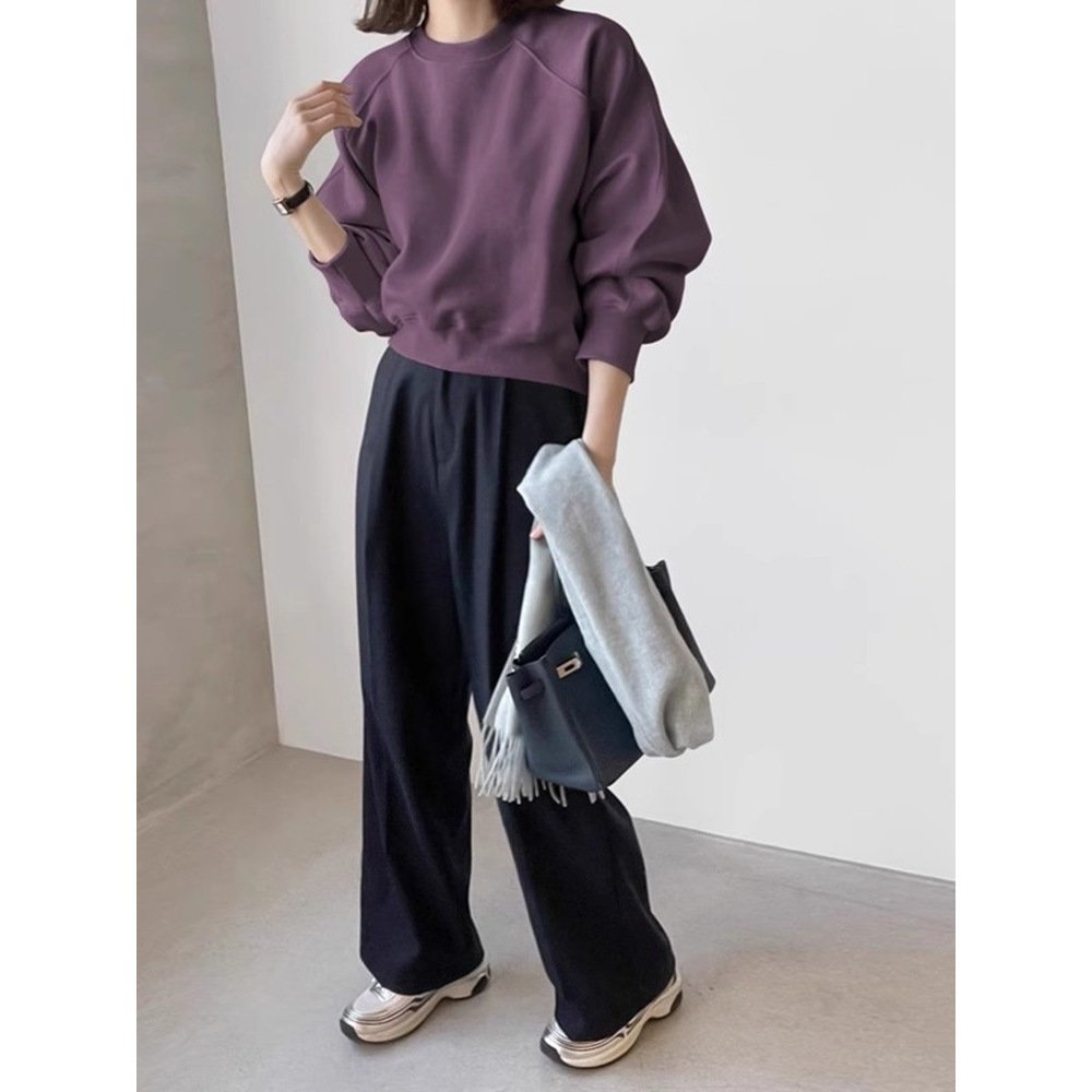 New Round Neck Short Retro Women's Top - Image 2