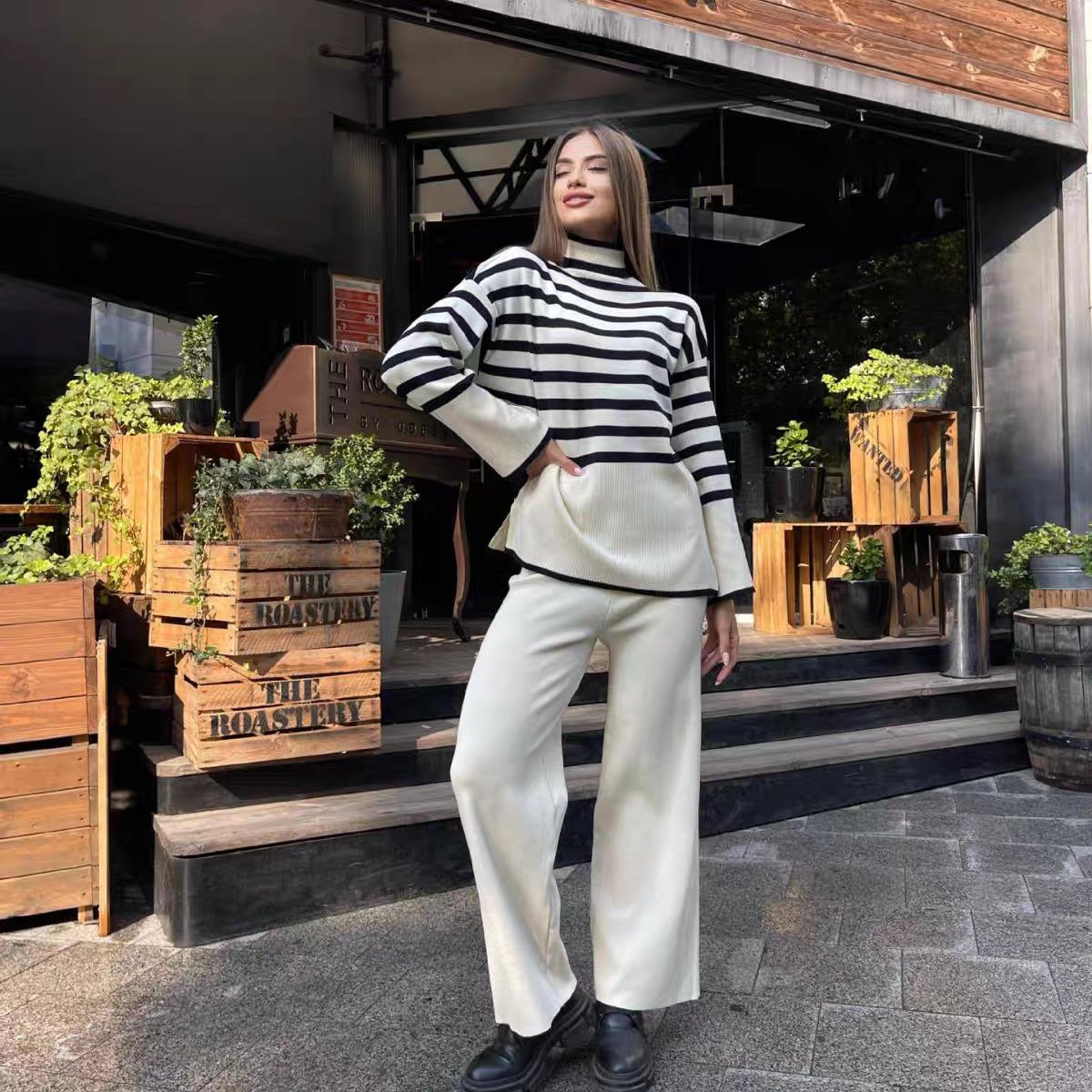 Loose Leisure Suit Long Sleeve Women's Clothing