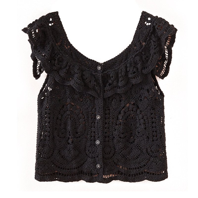 Sleeveless Vest Top Women's Small Sling Vest - Image 5