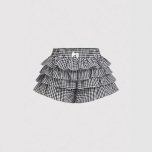 Summer Skirt Love Plaid Skirt Shorts