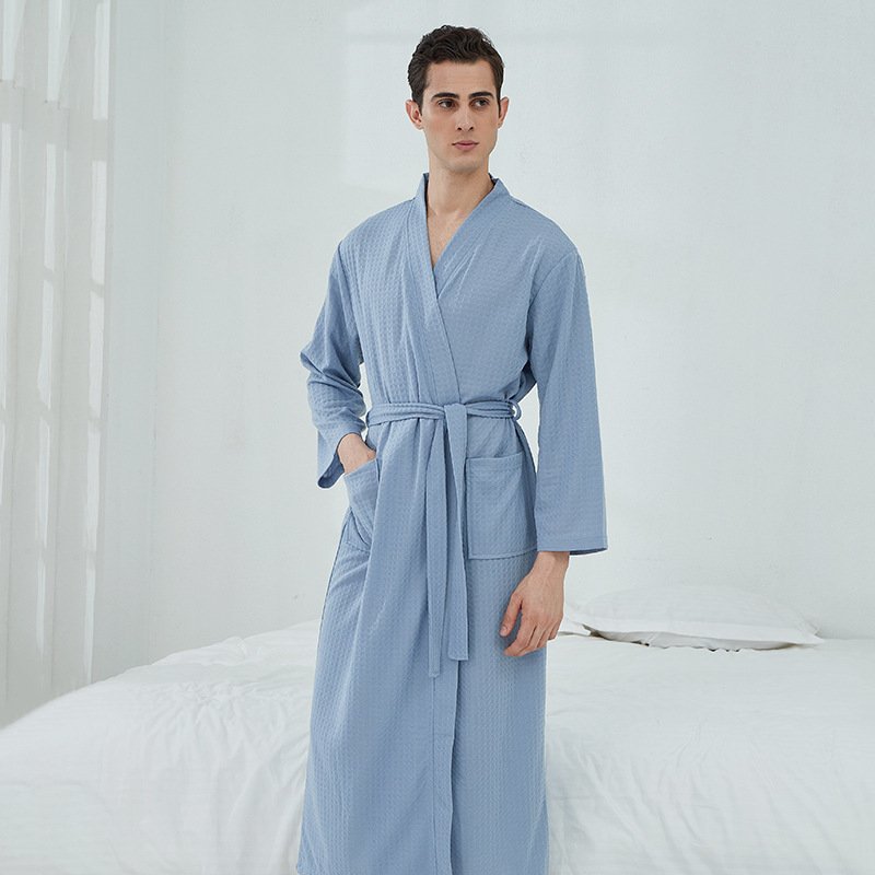 Couple Robes Sleepwear Women Men Loungewear Bathrobe - Image 9