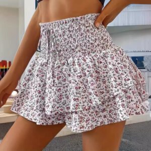 Draping All-matching Casual Culottes Women