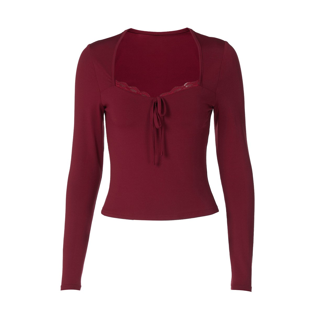 Women's Lace Fashion Hot Girl Skinny Slimming Top - Image 4