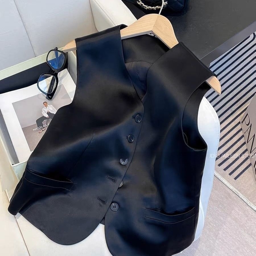 Ladies' Vest Sleeveless Fashion Casual All-matching - Image 6