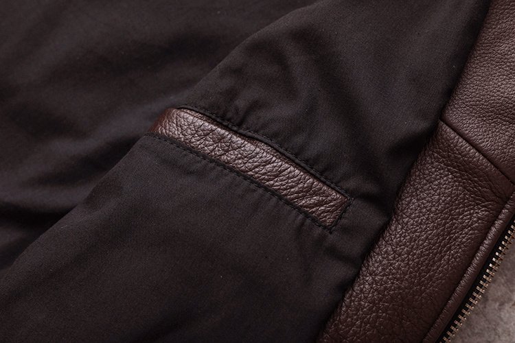 Casual Dark Brown Business Men's Lapel Plus Size Jacket - Image 8