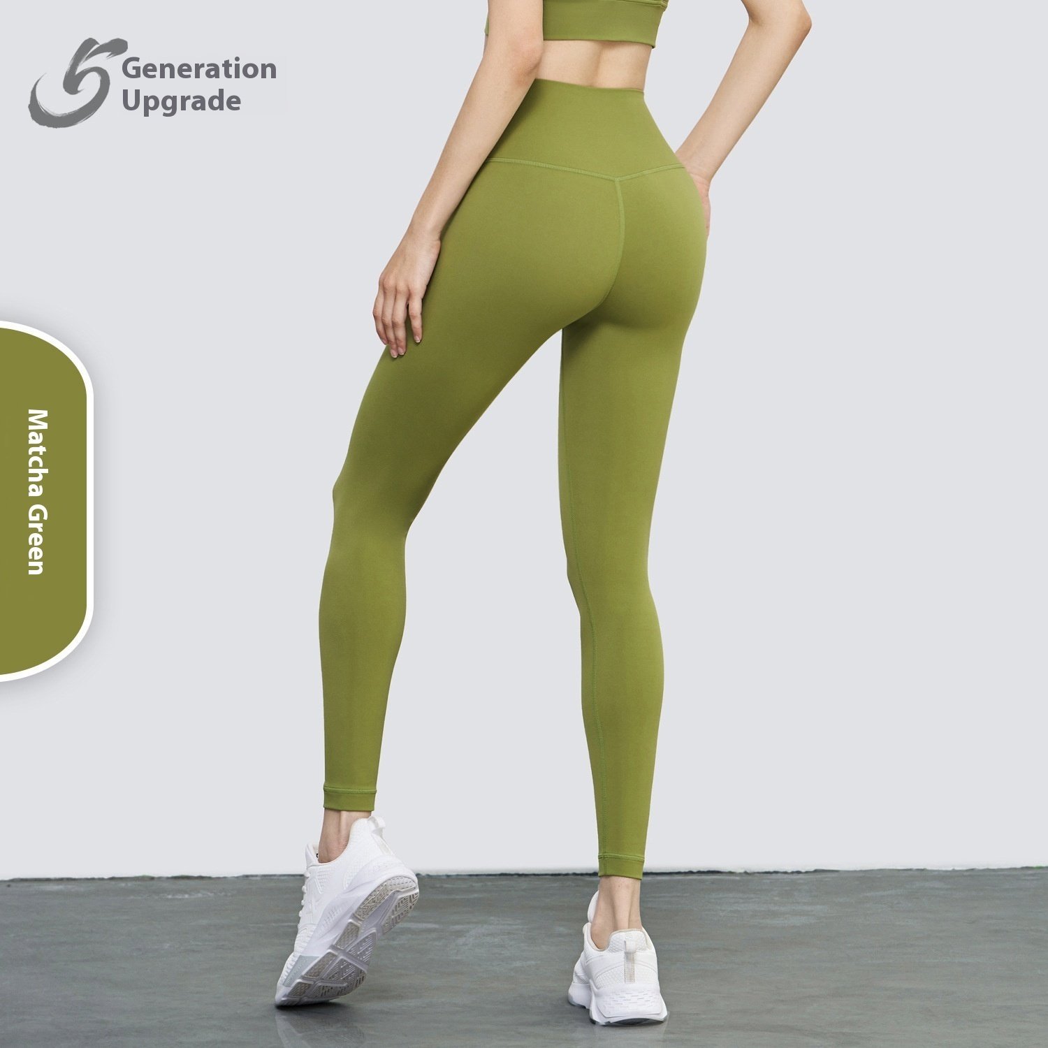 High Waist Hip Lift Anti-curling Tight Sports Pants - Image 6