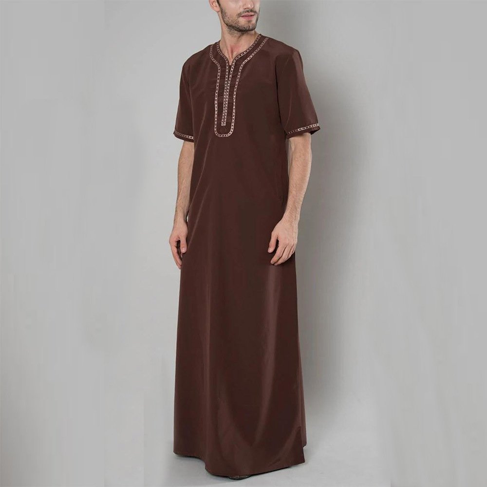 New Loose Men's Casual Muslim Robe - Image 3
