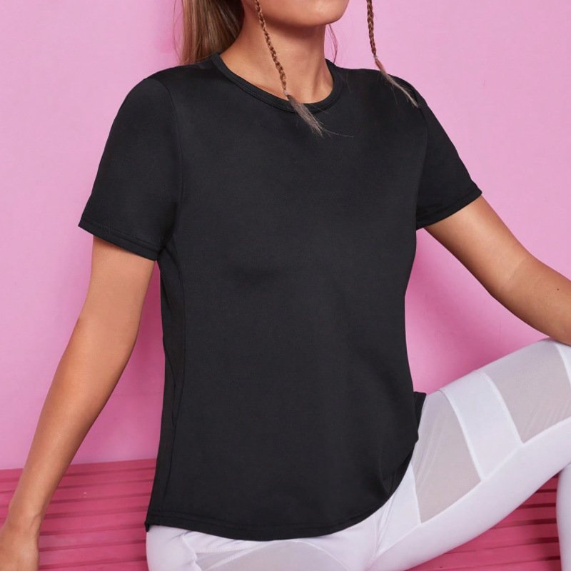 Loose Breathable Quick-drying Mesh Women's Short-sleeved T-shirt - Image 3