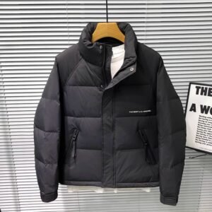 Stand Collar Men's Down Jacket Rooms Thick Warm Jacket