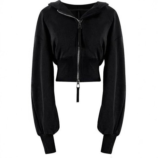 European And American Street Sports Hipster Fashion Casual Double Zip Patchwork Hoodie - Image 2