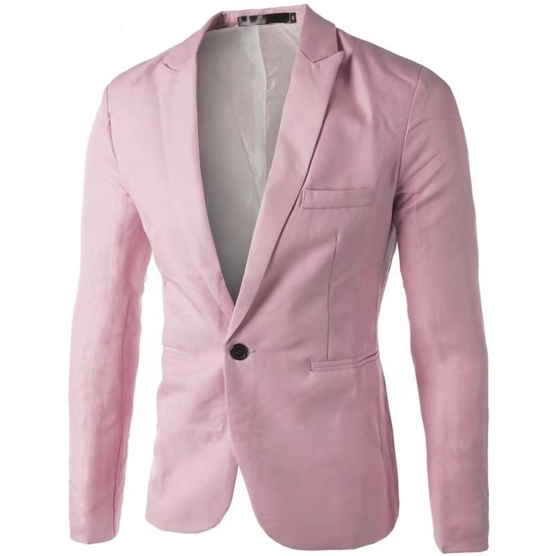 Fashion Men's Casual Single-breasted Small Suit - Image 5
