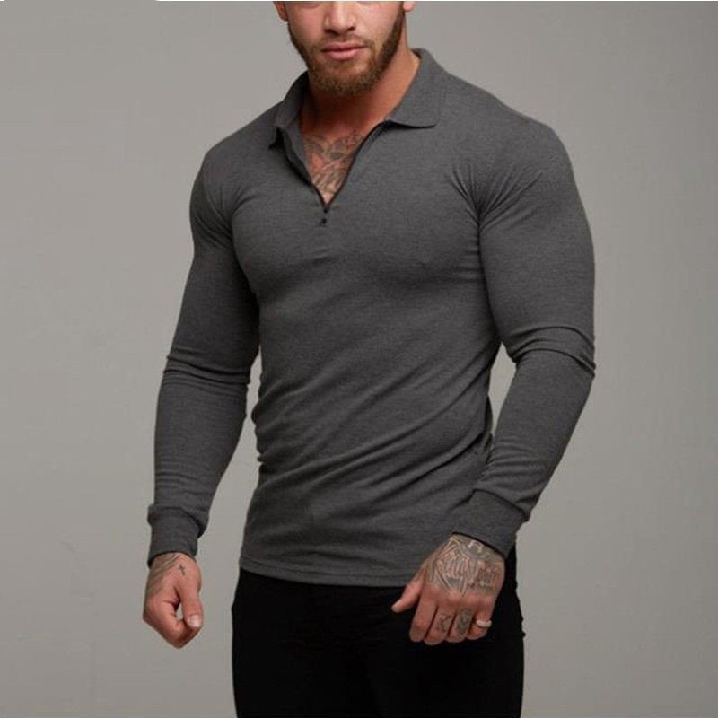 T Shirt Men Longsleeve Shirt Men Polo Shirt - Image 4