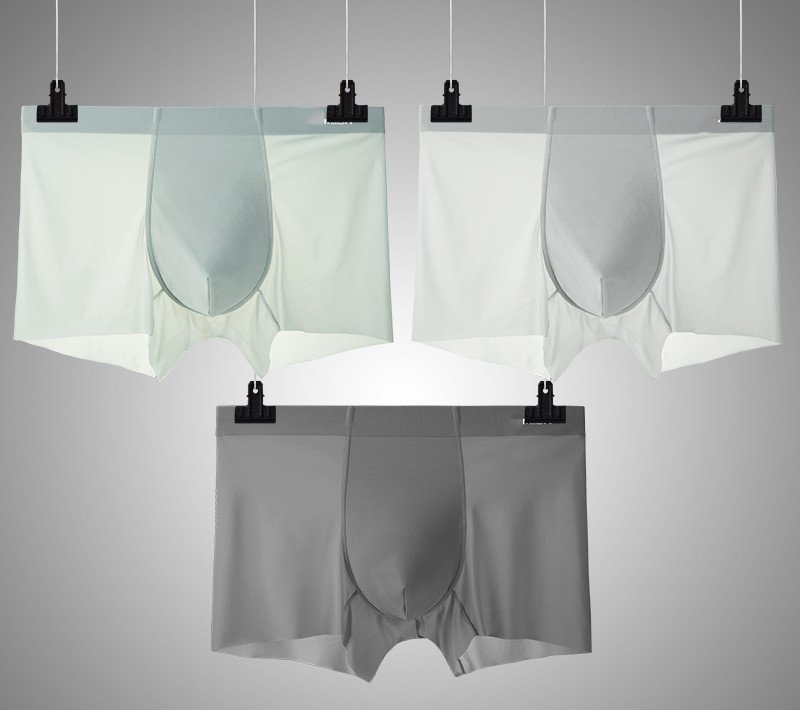 Men's Ice Silk Traceless Quadrangle Pants Underpants - Image 2