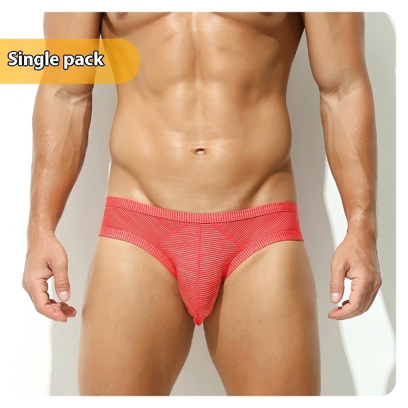 Sexy Back Hollow Men's Briefs Low Waist Sexy Three-dimensional - Image 9