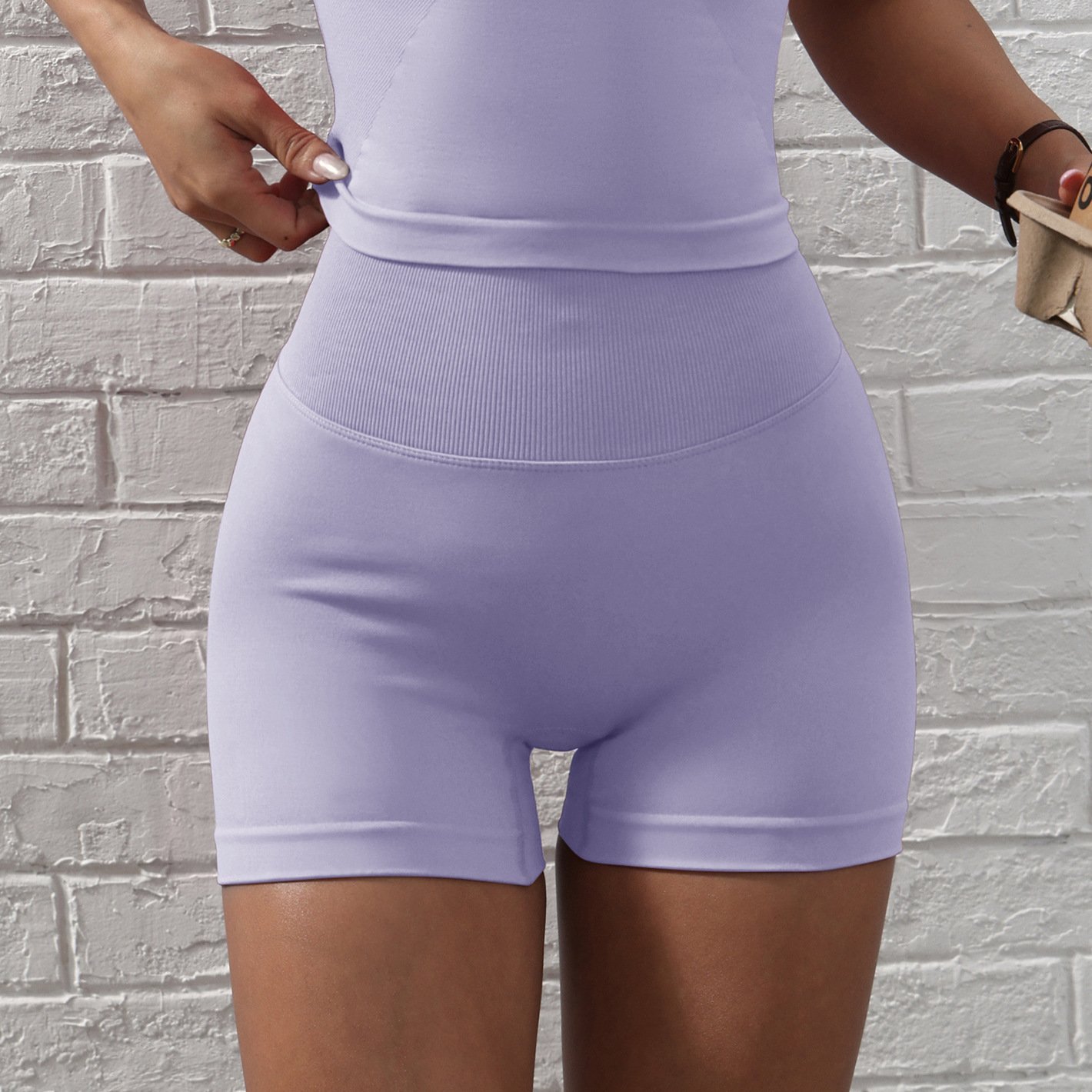 Fashion Fitness Shorts High Elastic Tight Yoga Pants - Image 5