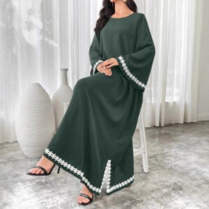Women's Solid Color Chiffon Beach Cover-up Dress