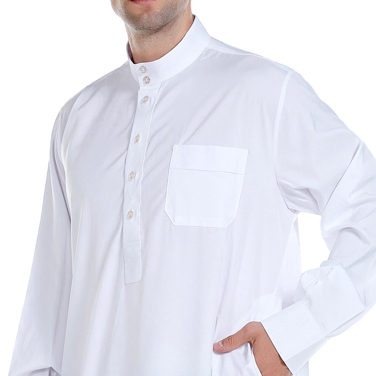 Muslim Arab Middle Eastern Men's Robe - Image 3
