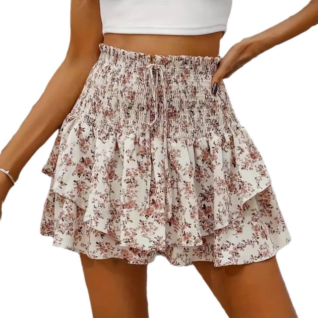 Draping All-matching Casual Culottes Women - Image 5