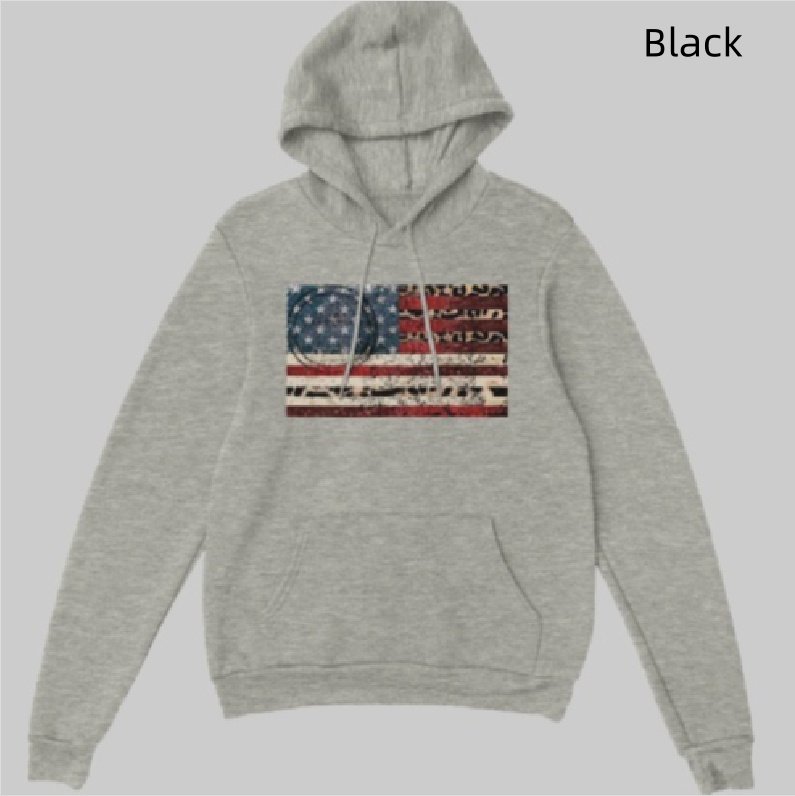 European Size Drop-shoulder Sleeve Casual Sports Hoodie Sweater - Image 2