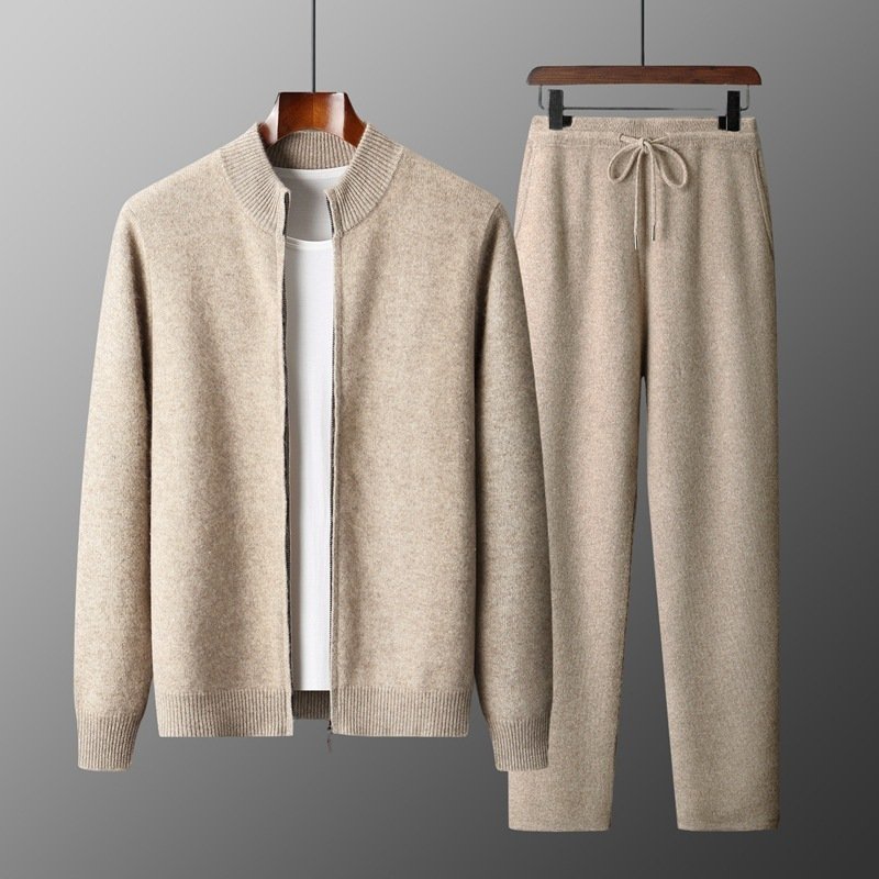 Men's Double-strand Thickened Wool Suit Cardigan - Image 6