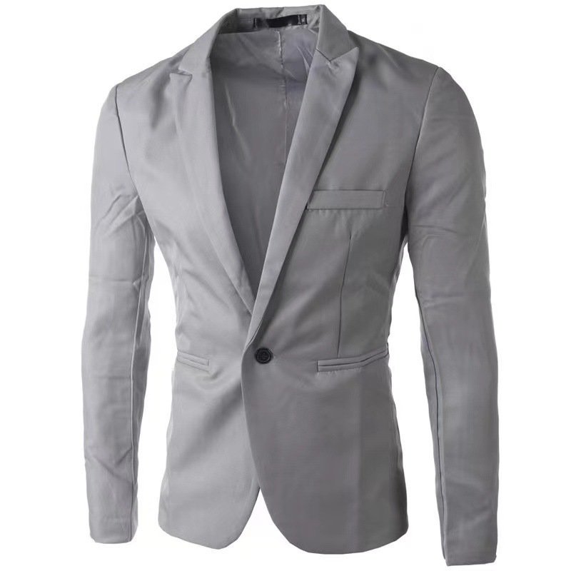 Fashion Men's Casual Single-breasted Small Suit - Image 7