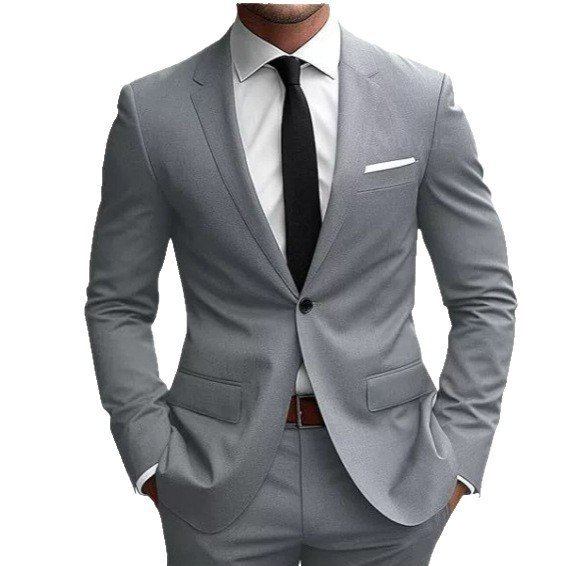 Two-piece Wedding Dinner Suit Jacket - Image 5