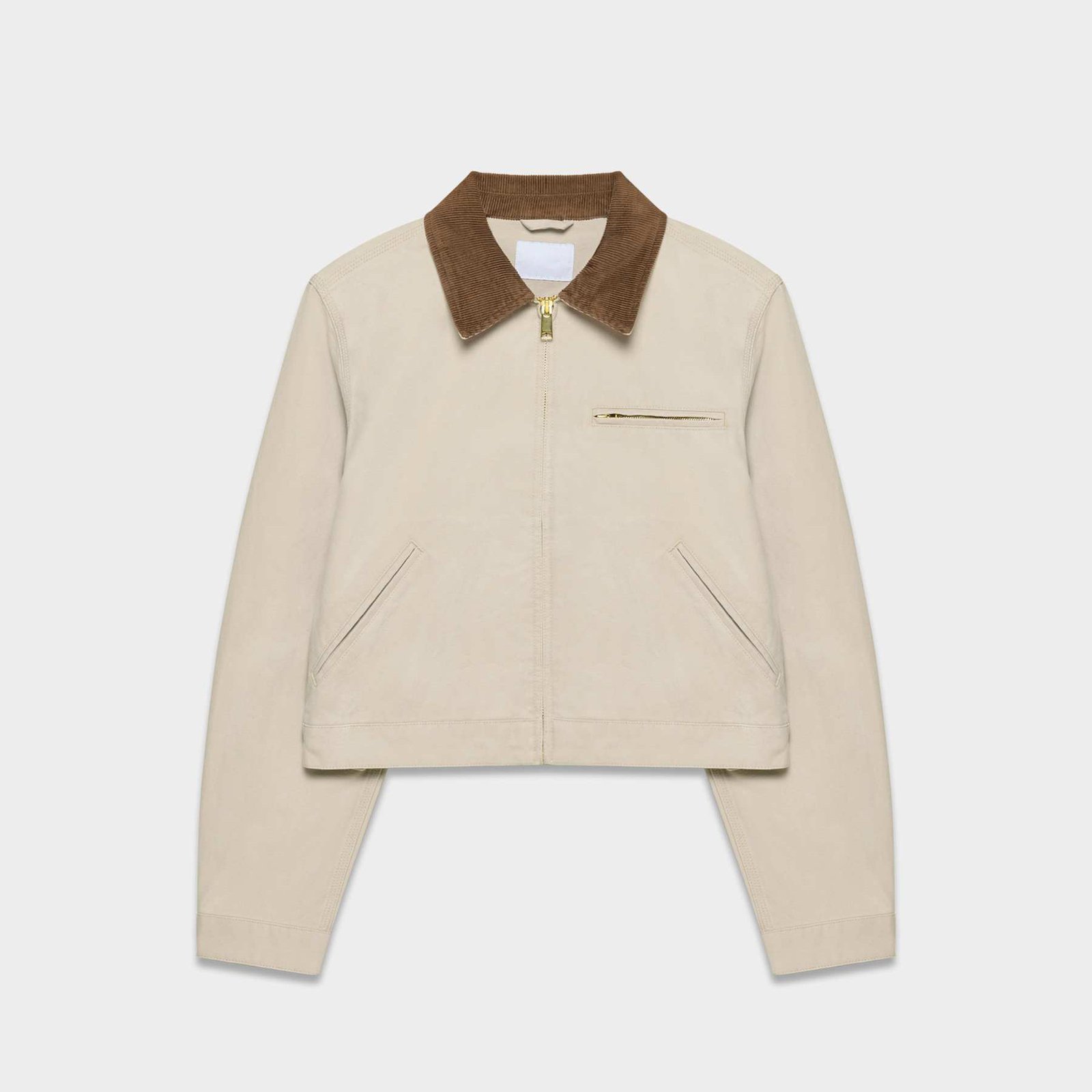 American Vintage Overalls Jacket Fall Winter Coat Top Short - Image 8