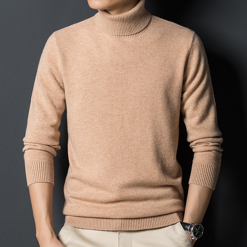 Cashmere Sweater Pullover Thick Sweater For Men - Image 4