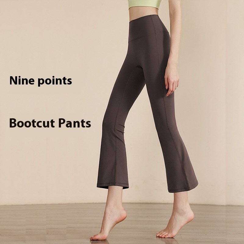 Wide Leg Yoga Pants Women's High Waist Stretch Fitness - Image 4