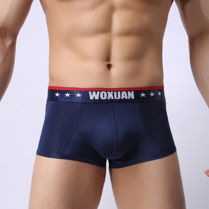 Ice Silk Men's New Boxers Ultra-thin Fashion Transparent - Image 9