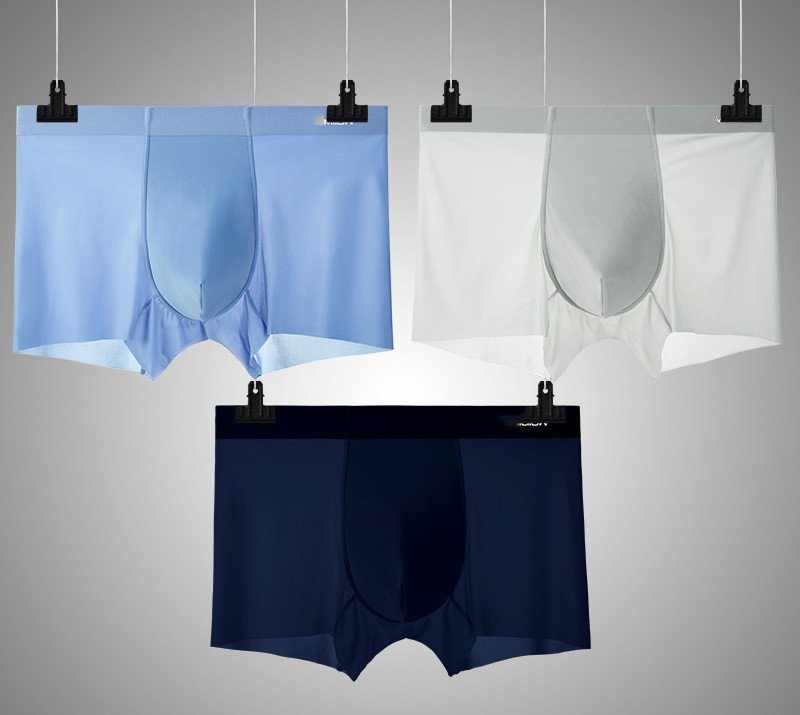 Men's Ice Silk Traceless Quadrangle Pants Underpants - Image 7