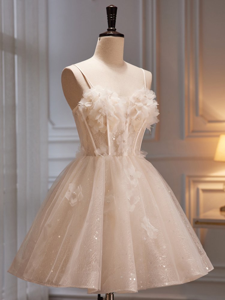 Birthday Dress With Suspender Puffy Skirt - Image 3