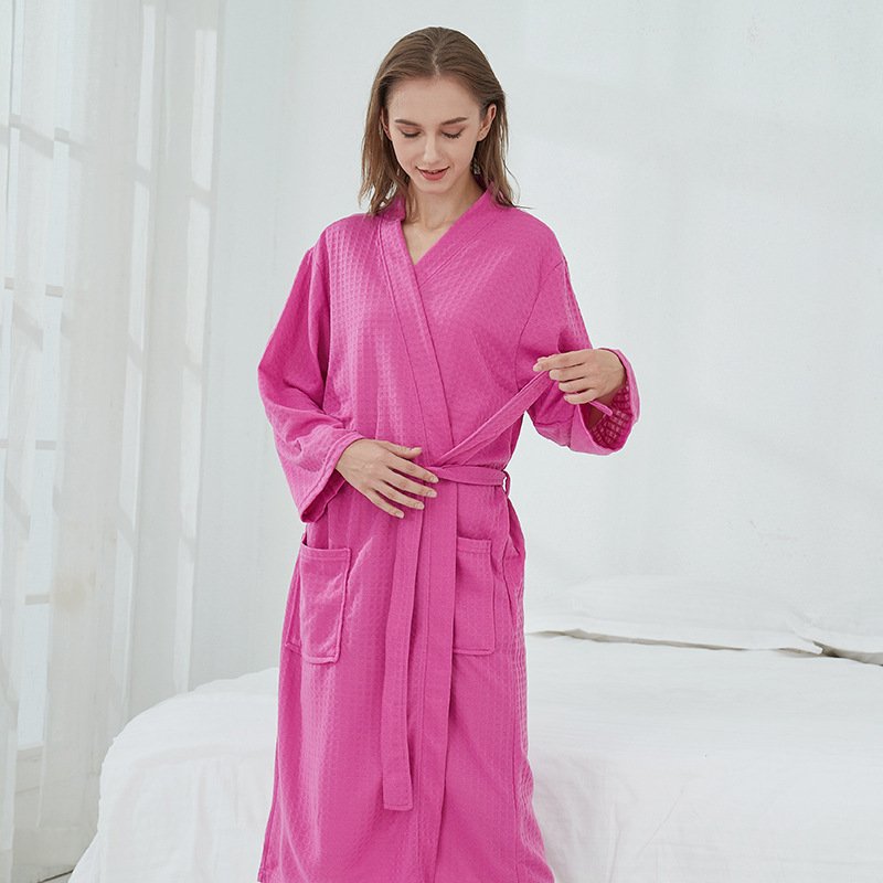 Couple Robes Sleepwear Women Men Loungewear Bathrobe - Image 6