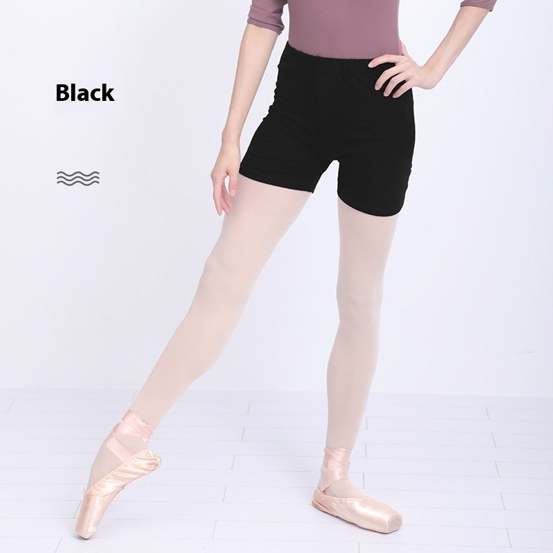 Dance Shorts Women's Boxer Shorts Ballet Practice Clothes Yoga Black - Image 4