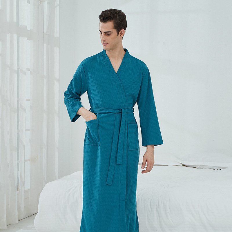 Couple Robes Sleepwear Women Men Loungewear Bathrobe - Image 4