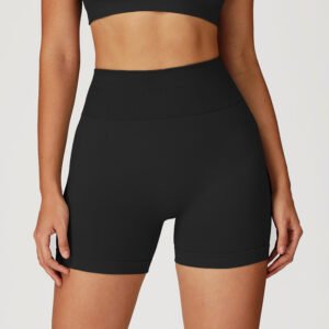 High Waist Tight Hip Lifting Seamless Yoga Shorts