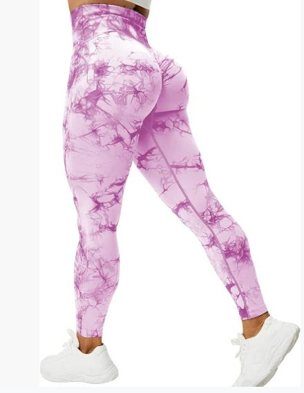 Smoke Series 2 Printed Sports Leggings Fitness Pants - Image 8
