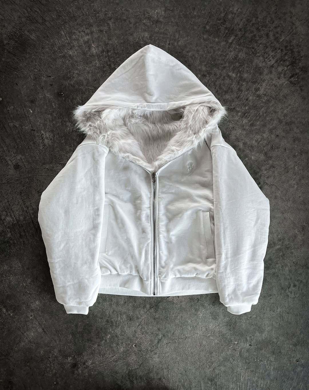 Positive And Negative Wearable Fashion Hooded Cardigan Simple Street Warm And Simple - Image 6