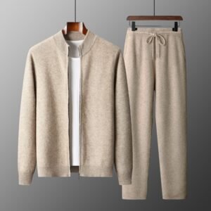 Men's Double-strand Thickened Wool Suit Cardigan