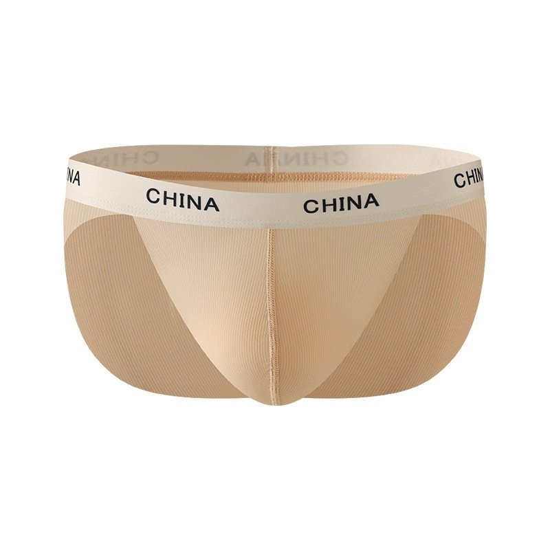 Triangle Underwear Men's Ice Silk Light Transparent Men's Nude Feel Low Waist - Image 7