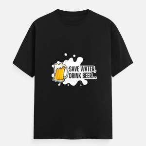 Summer Loose Short Sleeves T-shirt Men's And Women's Round Neck