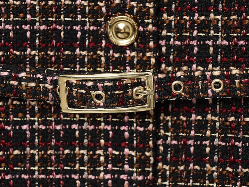 Women's Fashionable Belt Texture Top Vest - Image 4