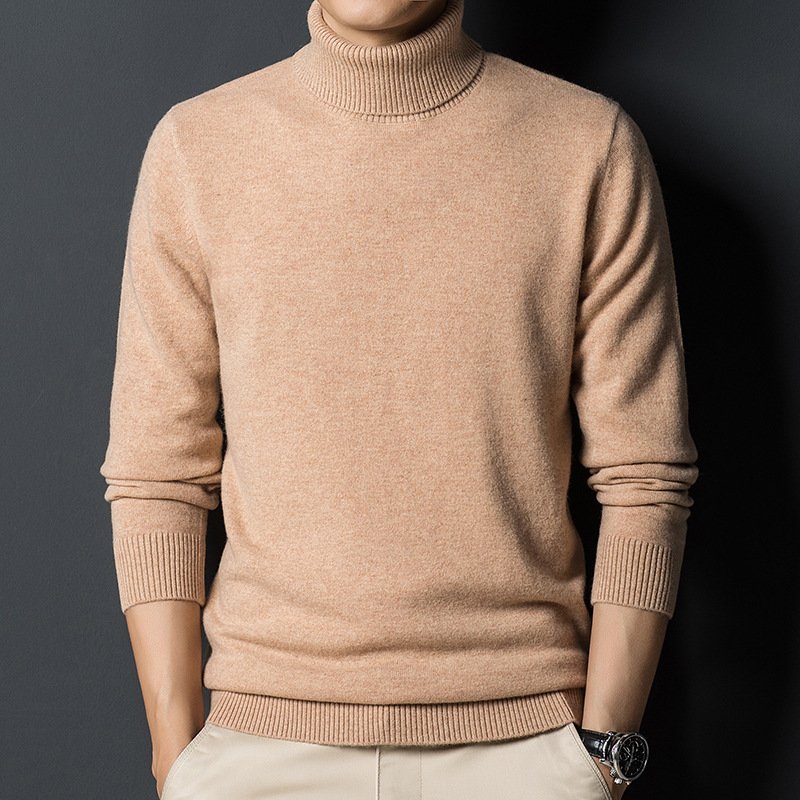 Cashmere Sweater Pullover Thick Sweater For Men - Image 7