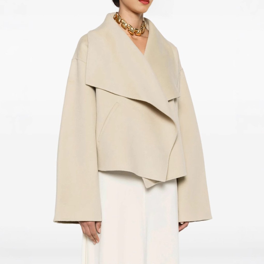 Women's Fashion Wool Double-sided Short Jacket - Image 3