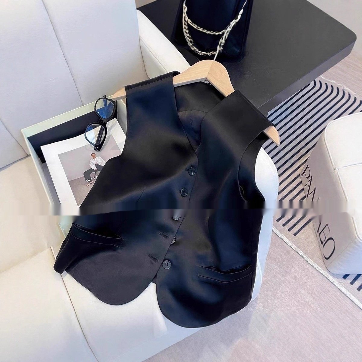 Ladies' Vest Sleeveless Fashion Casual All-matching - Image 5